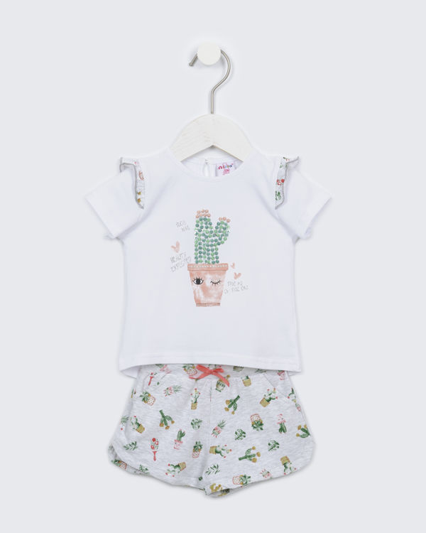 Picture of C1960 GIRLS COTTON TWO-PIECE SET WITH SHORTS